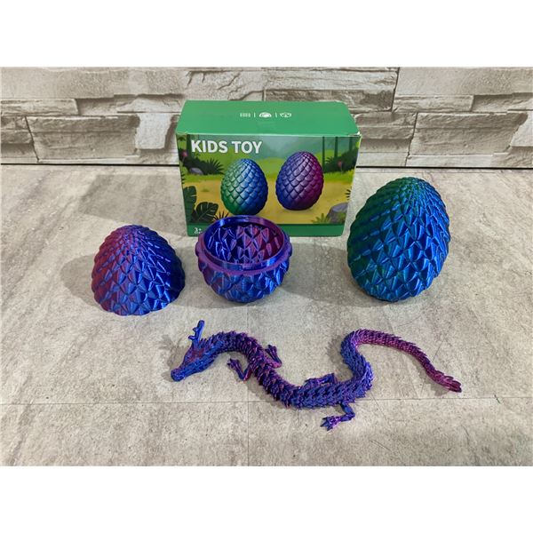 3D Printed Dragon Eggs - Includes Dragons