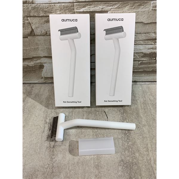 Lot Of 2 Aumuca Pet Dematting Tool
