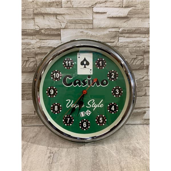 Vegas Casino Style Clock