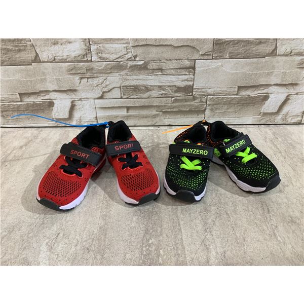 Lot Of 2 Kid's Pairs Of Shoes - Size 21 & 22