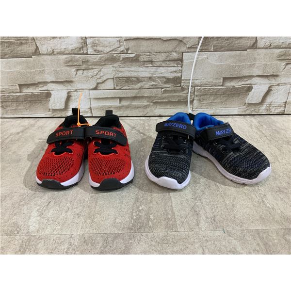 Lot Of 2 Kid's Pairs Of Shoes - Both Size 21