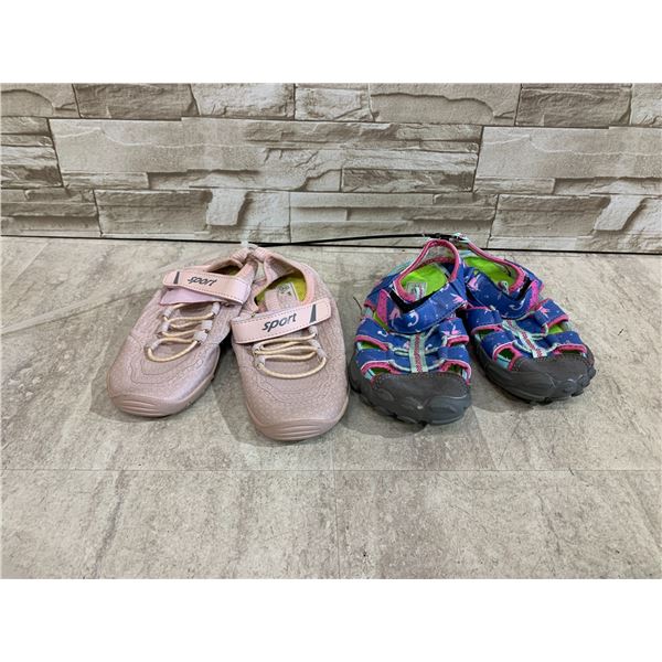 Lot Of 2 Kid's Pairs Of Shoes - Size 30 & 31
