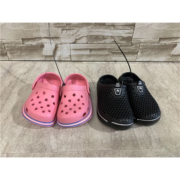 Lot Of 2 Kid's Pairs Of Shoes - Size 25 & 21