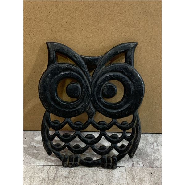 Cast Iron Owl Decoration