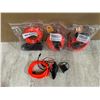 Image 5 : Lot Of 4 - Car LED Strip Lights - RED