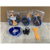 Image 1 : Lot Of 4 - Car LED Strip Lights - BLUE