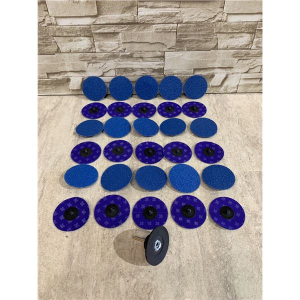 30 PCS - 32 Grit Sanding Discs