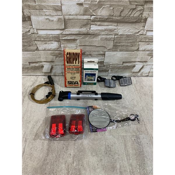 Assortment Of Bike Accessories