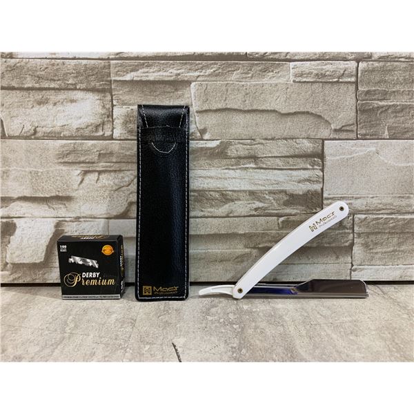 Straight Razor - Includes 100 Blades