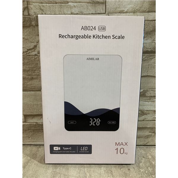 AB024 USB Rechargable Kitchen Scale