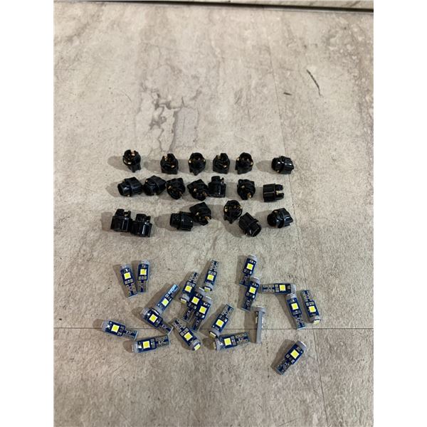T5 Wedge LED Bulbs - 20 PCS