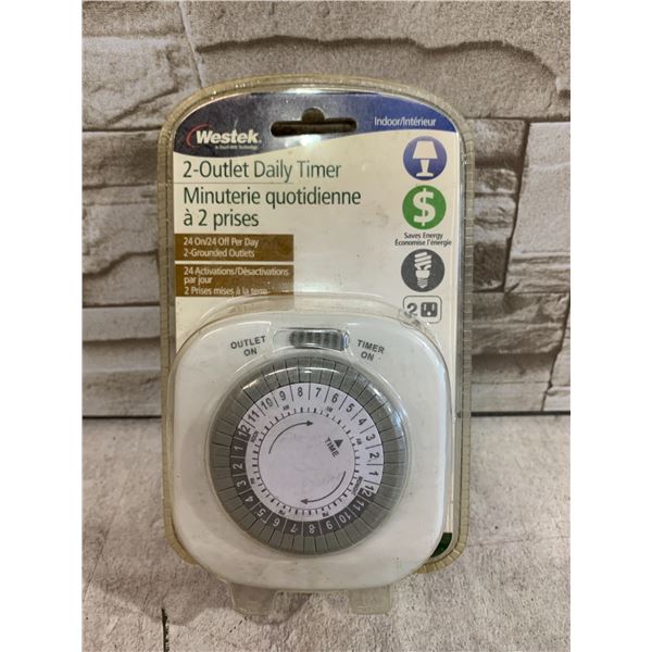 Westek 2 Outlet Daily Timer