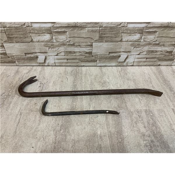 Lot Of 2 Pry Bars