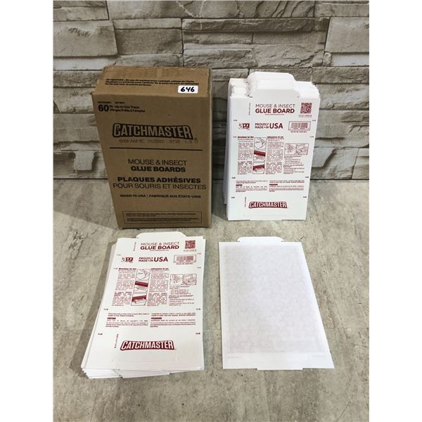 Catchmaster Mouse & Insect Glue Boards - 60 Traps