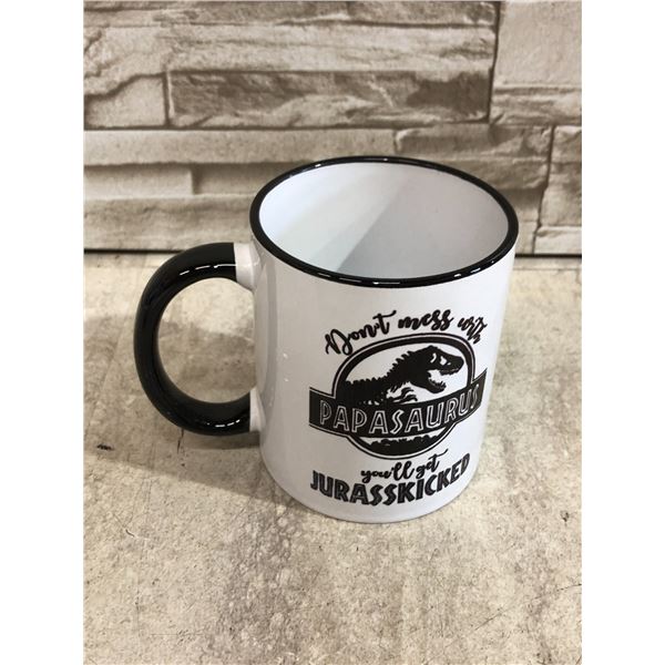 Papasaurus Joke Mug