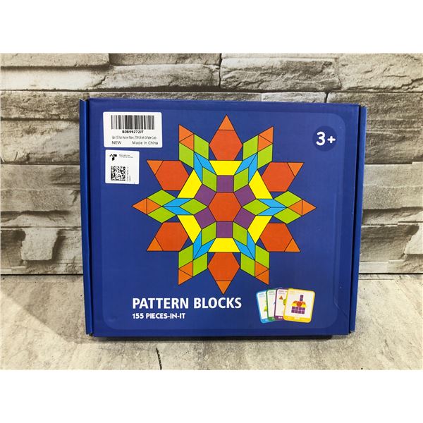 Pattern Blocks - 155 PCS
