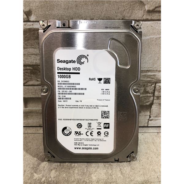 Seagate Desktop HDD 1000GB 3.5in Internal Mechanical Hard Drive