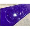 Image 5 : 36x6in Blue Kid's Cave Metal Sign