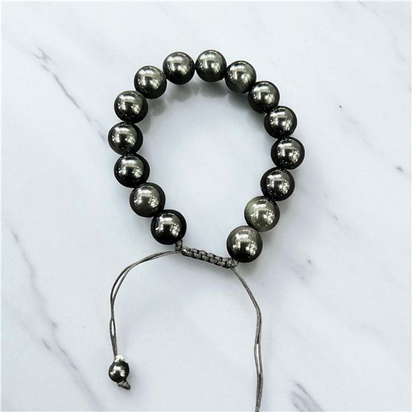 Black Tourmaline Bracelet 12mm