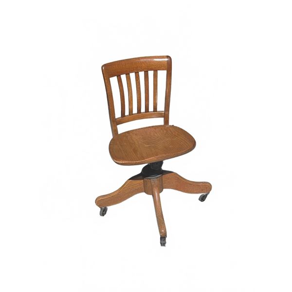Krug Oak Swivel Office Chair Kitchener