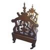 Image 4 : Wooden Canterbury Magazine Rack with Drawer