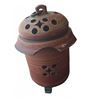 Image 3 : Handmade Lidded Ceramic Incense Burner