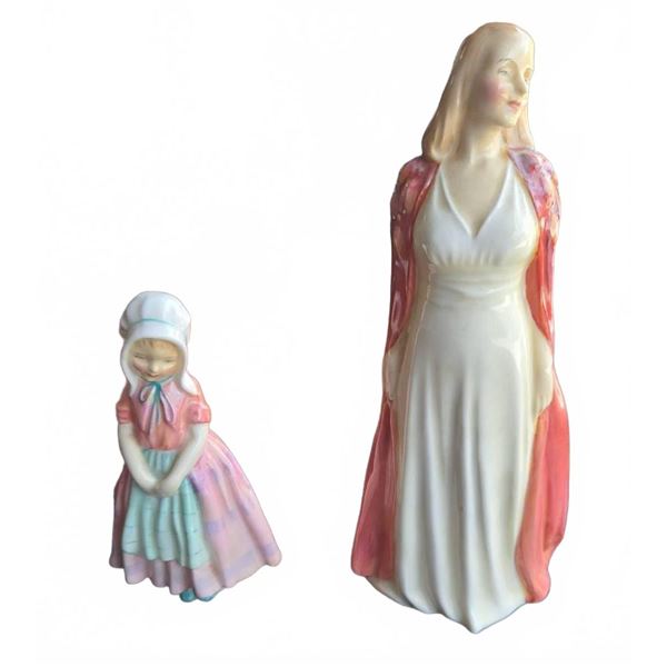 Royal Doulton "Collinette" and "Tootles"