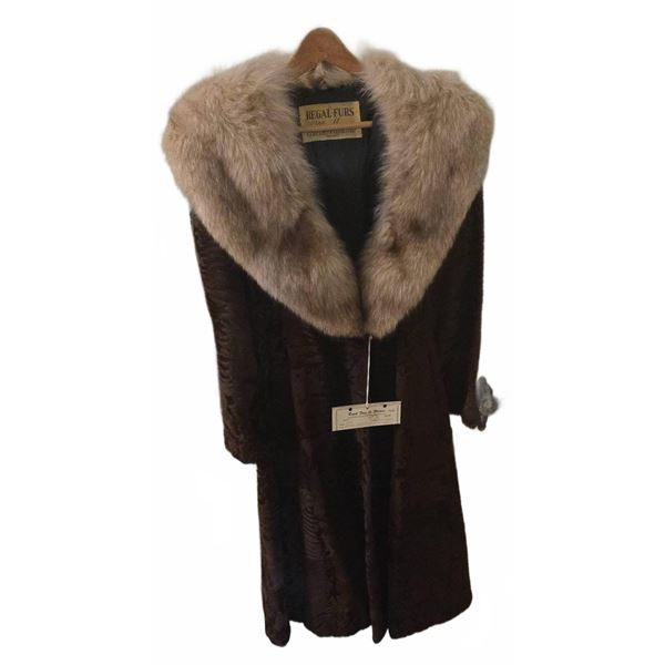 Regal Furs Sheared Persian Lamb Coat
