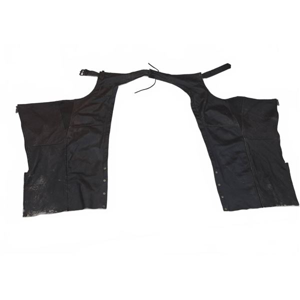 Xelement Leather Motorcycle Chaps Size 40