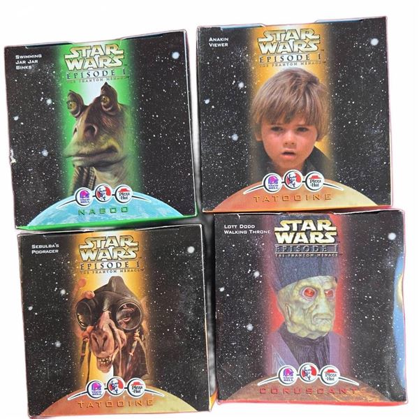 Star Wars Episode I Collector figurines Set of 4