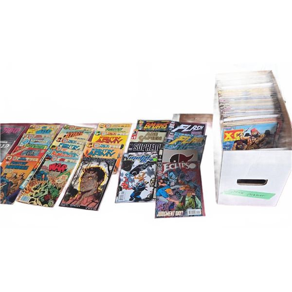 Short Box of Assorted Comic Books