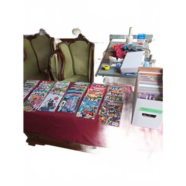 Short Box of DC Comics