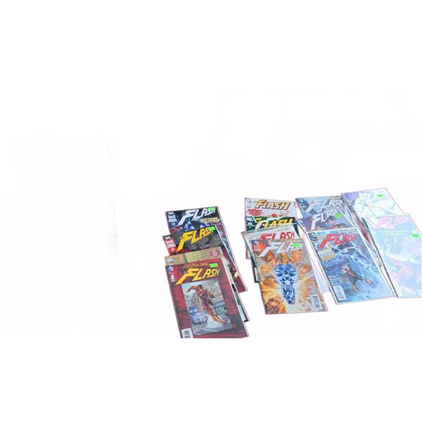 Short Box of DC Flash Comic Books