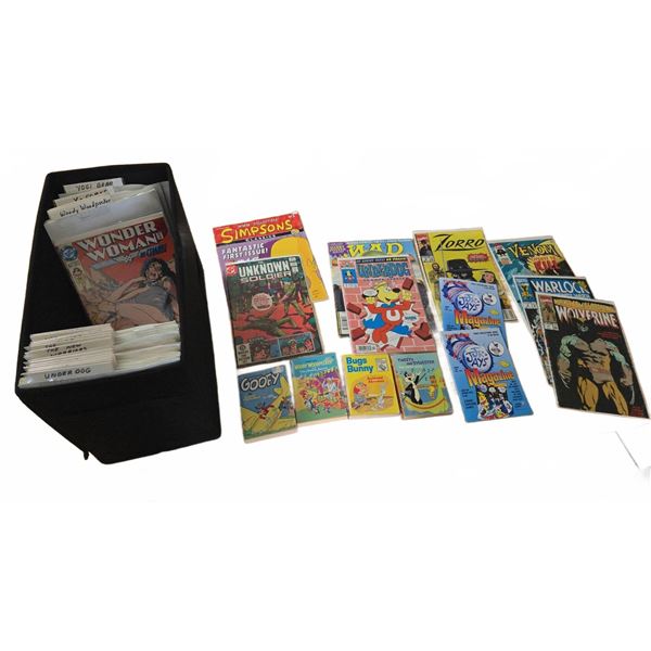 Comic Books Collection, Partial Box