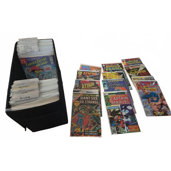 Comic Book Collection With Marvel Assortment