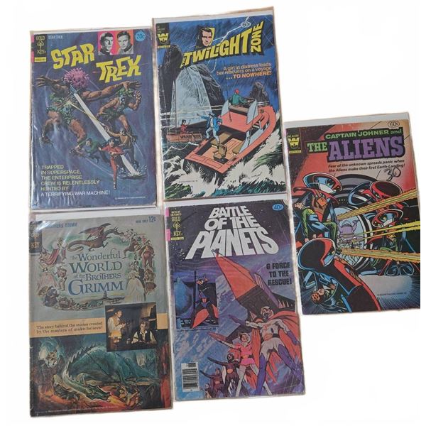 5 Vintage Comic Books