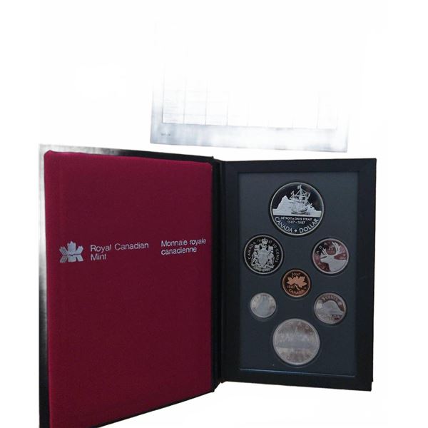 1987 Royal Canadian Mint Proof Coin Set