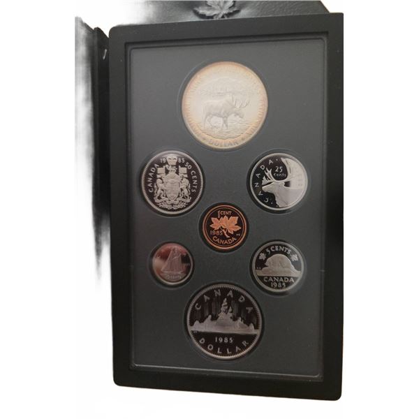 1985 Royal Canadian Mint Proof Coin Set