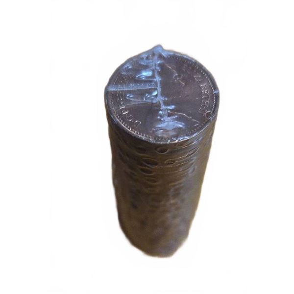 Roll of 1971 British Two New Pence Coins