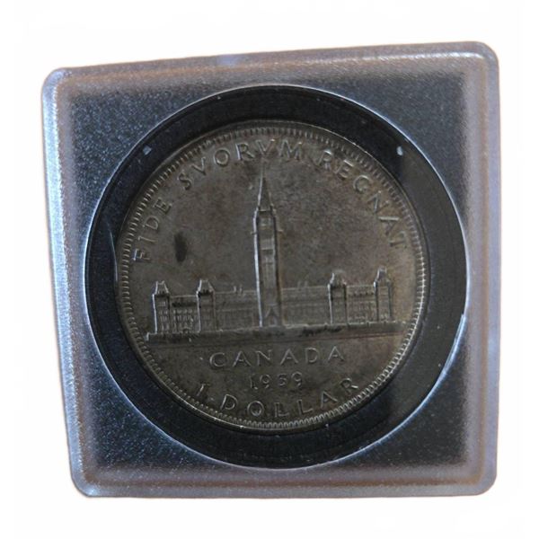 1939 Canada Silver Dollar Coin