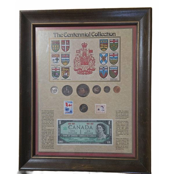 1967 Canada Centennial Framed Collection