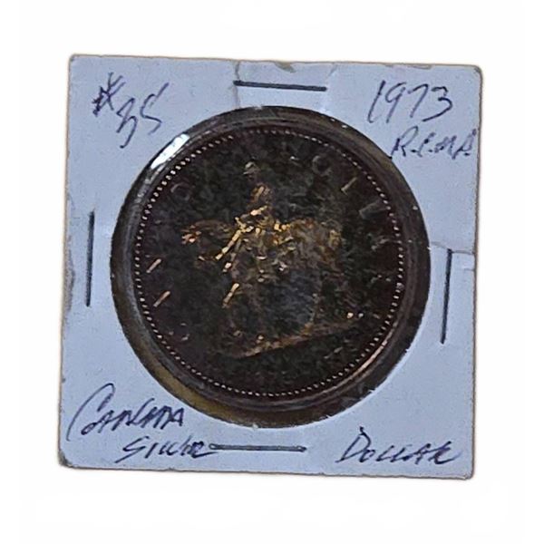 1973 Canada Silver Dollar RCMP Commemorative