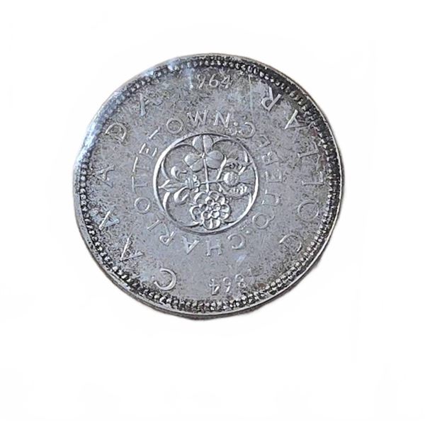 1964 Canada Charlottetown Silver Dollar
