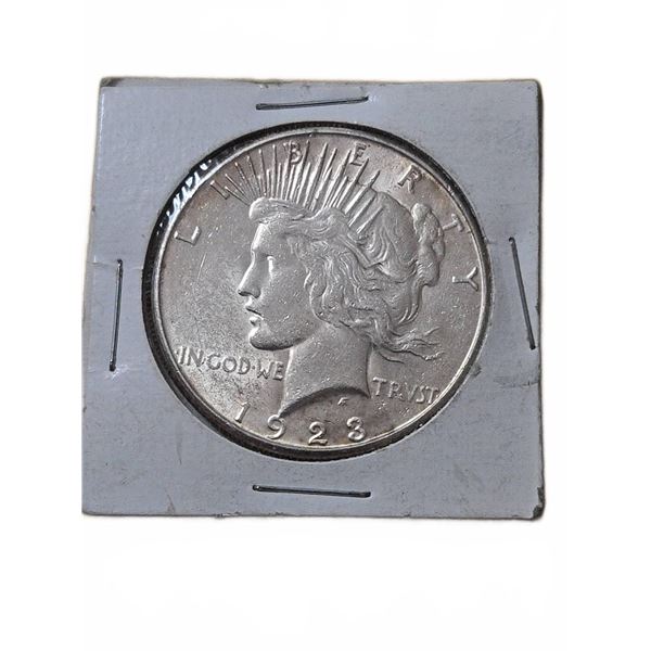 1923 Peace Silver Dollar Coin