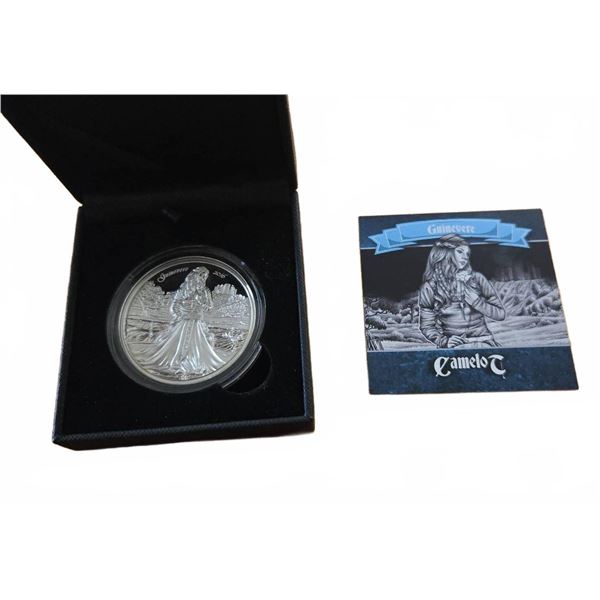 2016 Cook Islands 2oz Silver Guinevere Coin