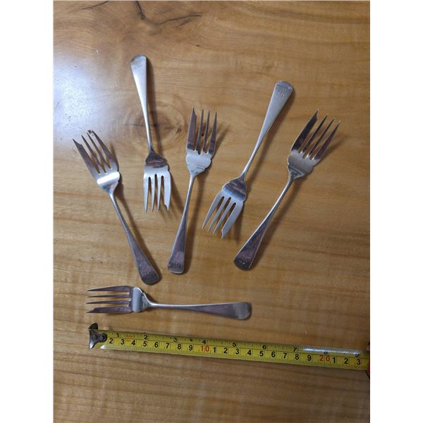 Birks Sterling Silver Fork Set of Six