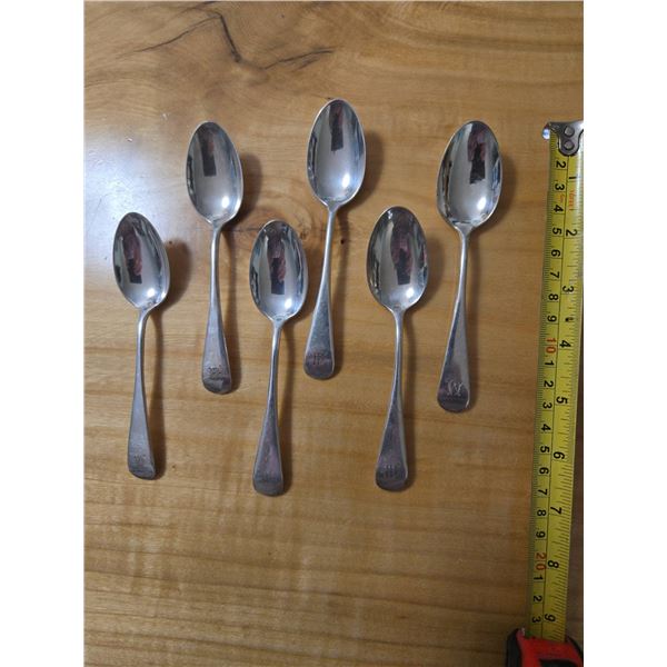 Birks Sterling Silver Teaspoons Set of 6