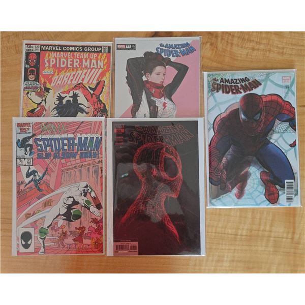 Spider-Man Comic Book Lot (5 Issues)
