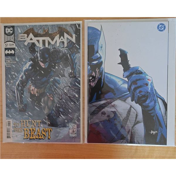 Batman #57 Main and Variant Cover Set