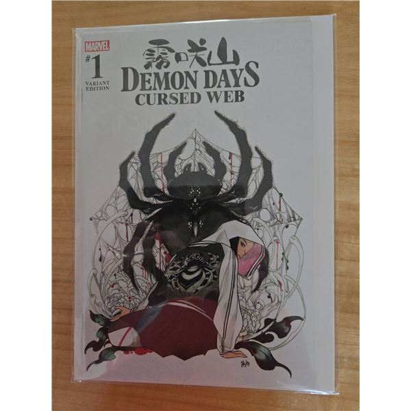 Marvel Demon Days Cursed Web #1 Variant